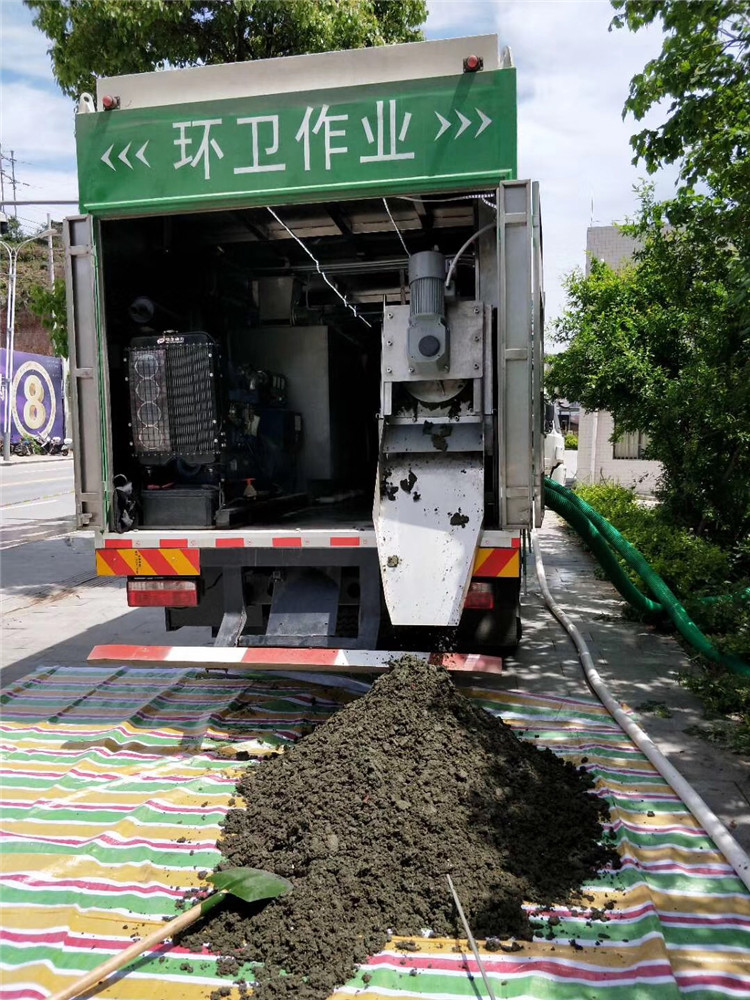 龙州淤泥干湿分离